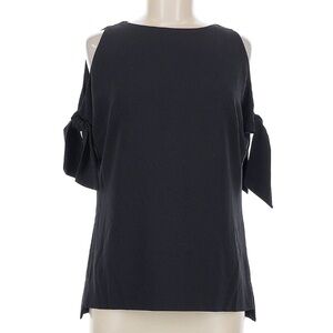 Ted Baker Black Cold Shoulder Top